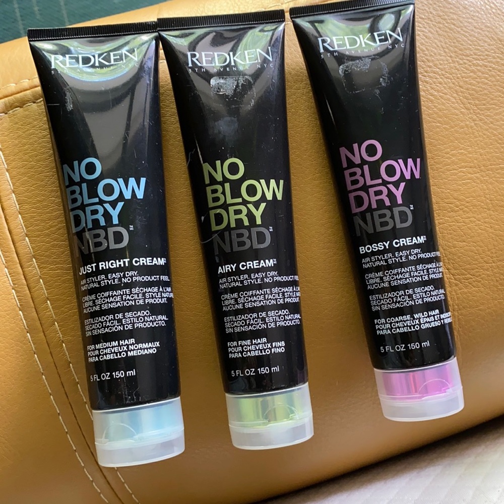 Redken no blow dry cream just eight airy bossy